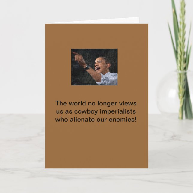 Obama the imperialist card (Front)