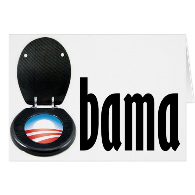 Obama (toilet) (Front Horizontal)