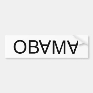 OBAMA Upside Down, Down, Down! Bumper Sticker
