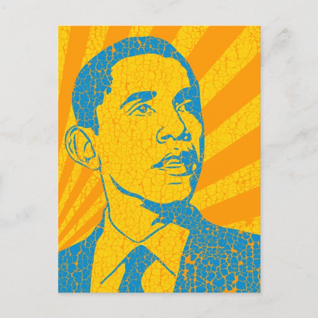 Obama Vintage Postcard (Front)
