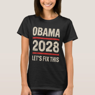 Obama Vintage President 2028 Obama _16  T-Shirt