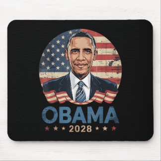 Obama Vintage President 2028 Obama _17  Mouse Pad