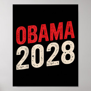 Obama Vintage President 2028 Obama _17 Poster