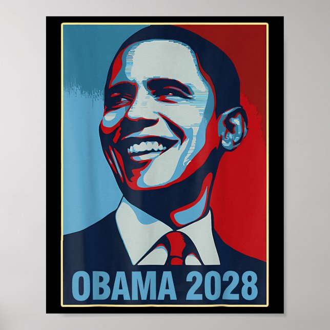Obama Vintage President 2028 Obama _18  Poster (Front)