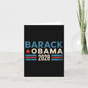 Obama Vintage President 2028 Obama _30 Card