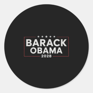 Obama Vintage President 2028 Obama _31 Classic Round Sticker