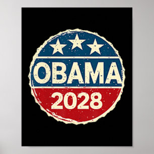 Obama Vintage President 2028 Obama _42  Poster