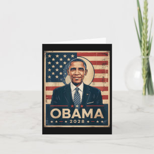 Obama Vintage President 2028 Obama 6 Card