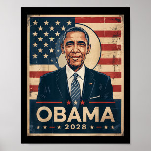 Obama Vintage President 2028 Obama 6 Poster