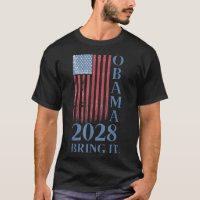 Obama Vintage Retro Patriotic 2028 Political Prote