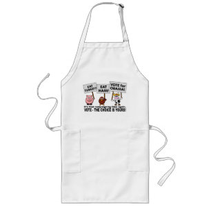 Obama Vote apron - choose style & colour