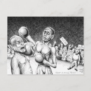Obama vs. McCain, the K.O. Postcard