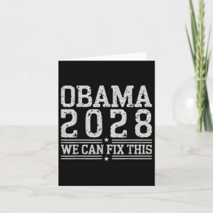 Obama We Can Fix This Protest Resist And Save Demo Card
