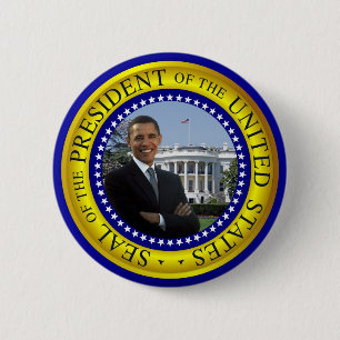 Obama White House - Presidential Seal Button