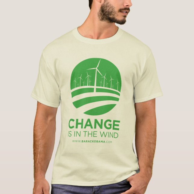 Obama Winds of Change Mens T-Shirt (Front)