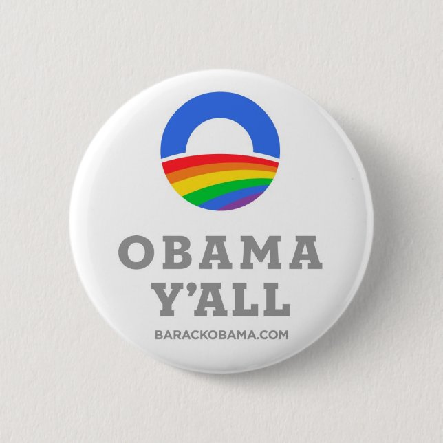 Obama Y'all button (Front)