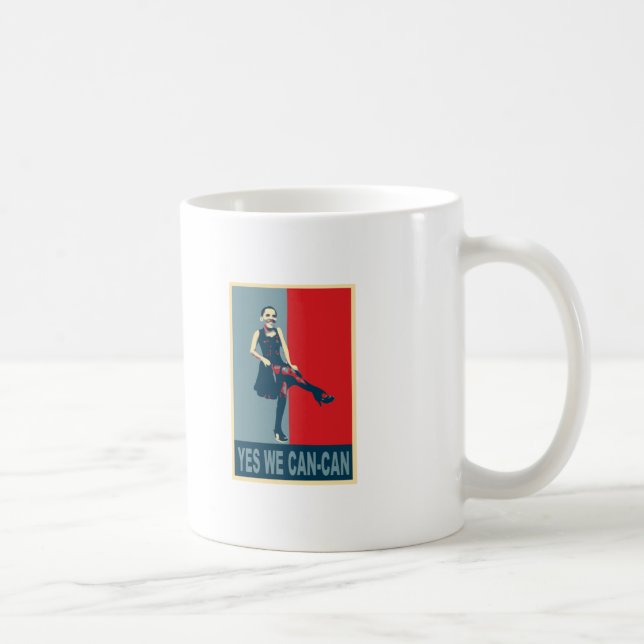 Obama: Yes we Can-Can Coffee Mug (Right)