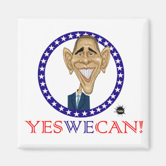 Obama Yes We Can! Magnet