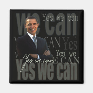 OBAMA - Yes we can Magnet