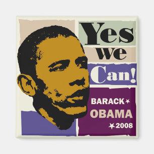 Obama Yes We Can! Magnet