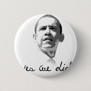 Obama: Yes We Did 6 Cm Round Badge