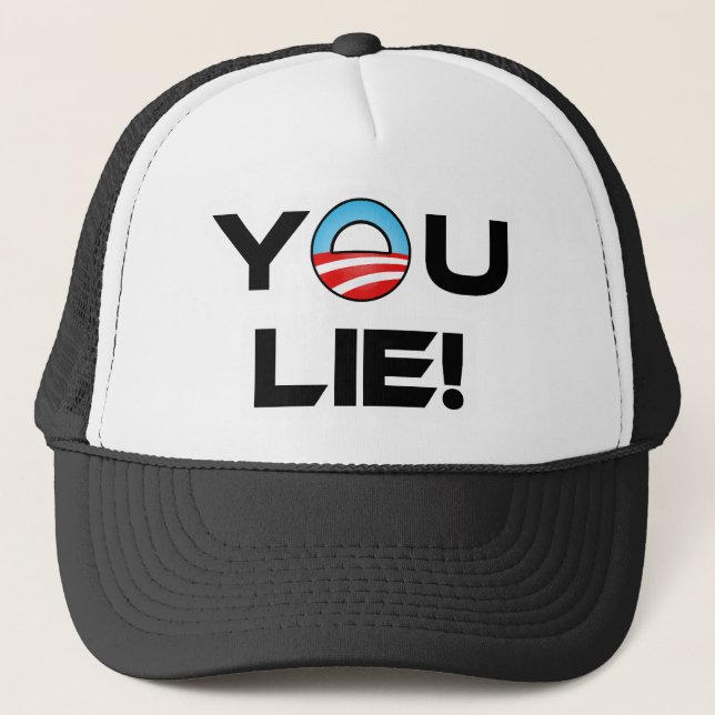 Obama You Lie Trucker Hat (Front)