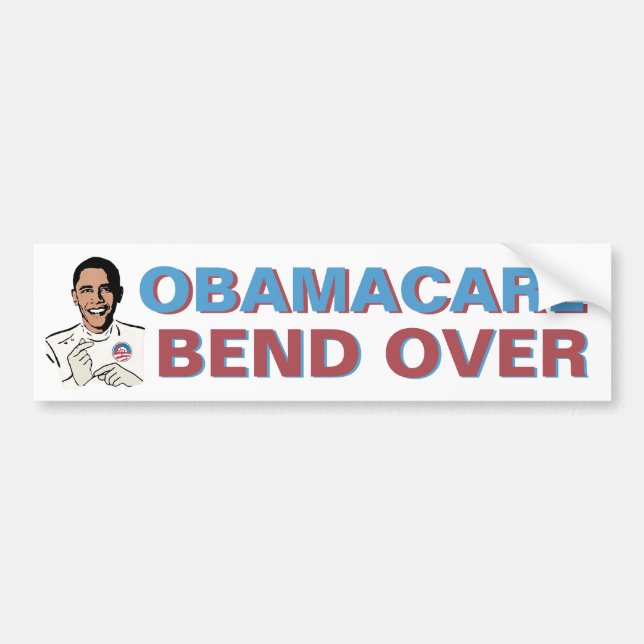 Obamacare Bumper Sticker (Front)