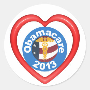 Obamacare Heart Sticker
