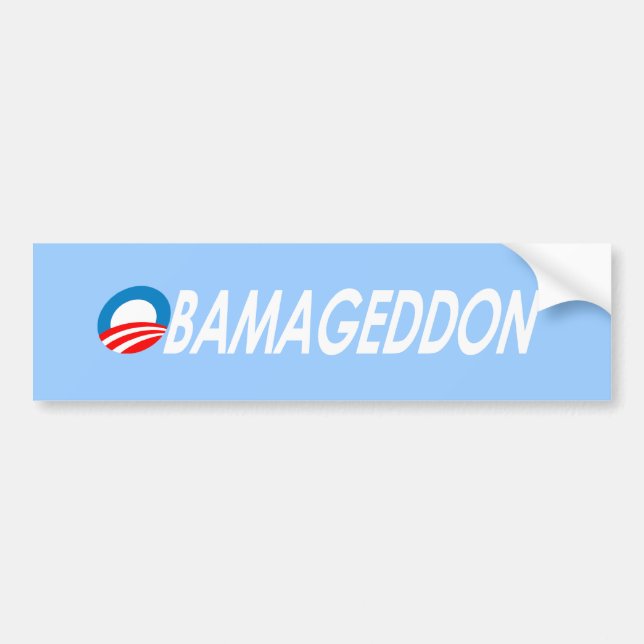 Obamageddon 2 bumper sticker (Front)