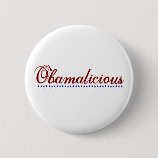 Obamalicious 6 Cm Round Badge