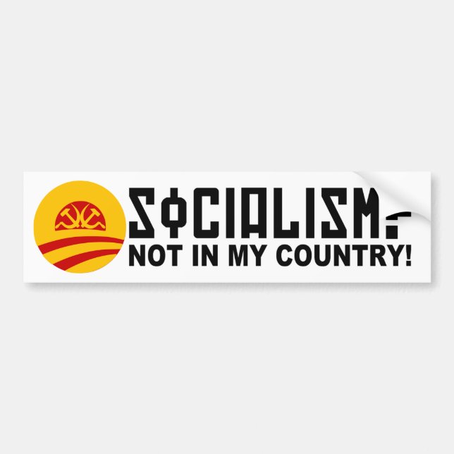 Obamalism Bumper Sticker (Front)