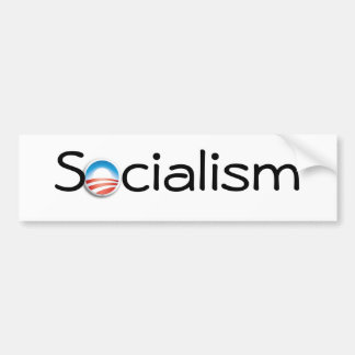 ObamaLogo, S  cialism Bumper Sticker