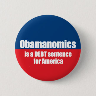 Obamanomics 6 Cm Round Badge