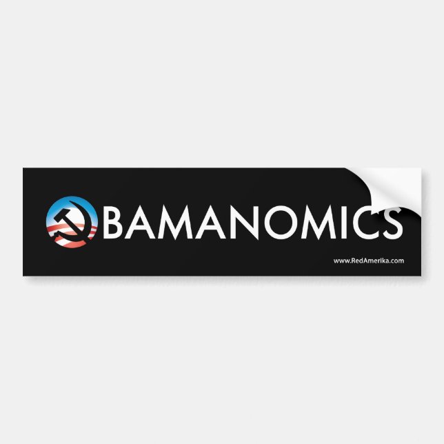 Obamanomics Hope Hammer Sticker (Front)