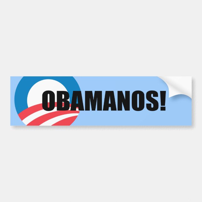 OBAMANOS (2) BUMPER STICKER (Front)