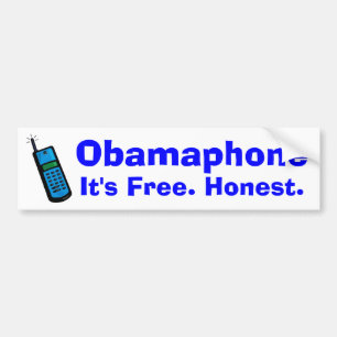 Obamaphone Bumper Sticker