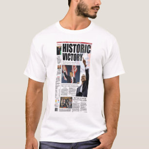 Obama's Historic Victory T-Shirt