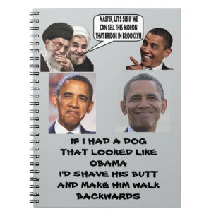 OBAMA'S IRANIAN DEAL SPIRAL NOTEBOOK