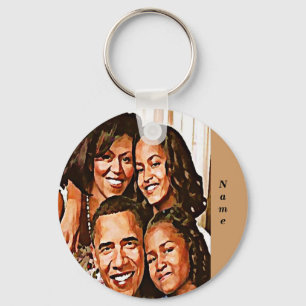 Obama's Love_ Key Ring