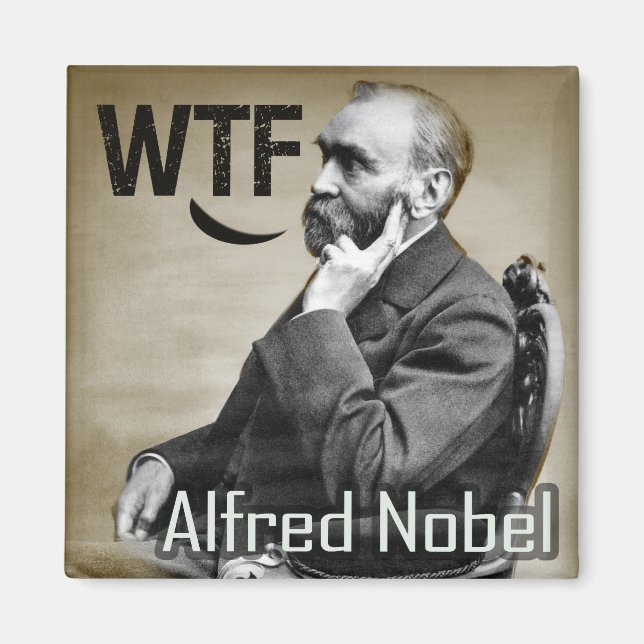 Obama's Nobel Peace Prize Magnet (Front)