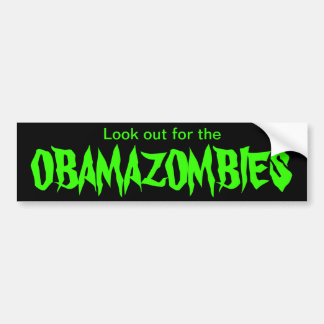 Obamazombies Bumper Sticker