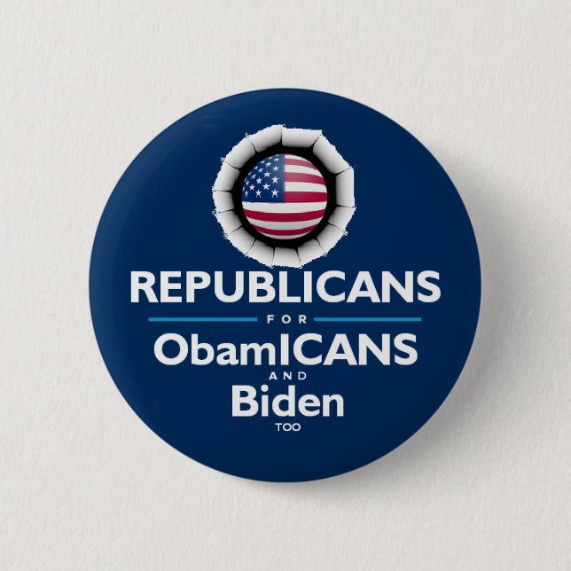 ObamICANS Republicans Button (Front)
