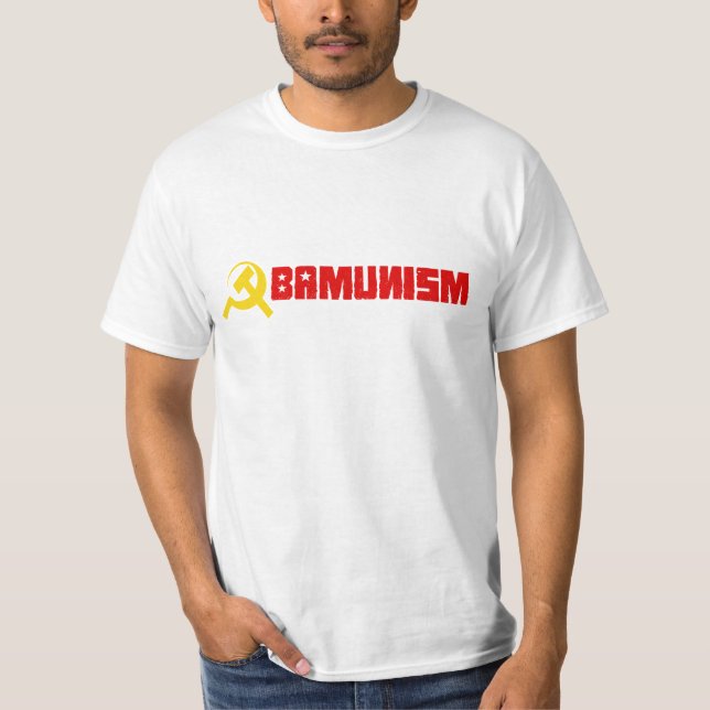 Obamunism Bumpersticker T-Shirt (Front)