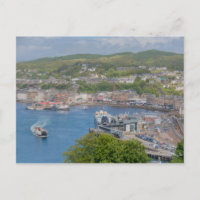 Oban Harbour Aerial from Pulpit Hill