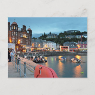 Oban Harbour Postcard
