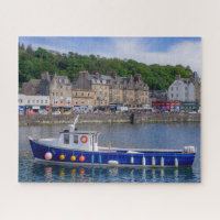Oban Port Scotland Fishing Boat Sea Ocean Travel