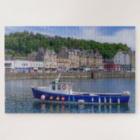 Oban Port Scotland Fishing Boat Sea Ocean Travel