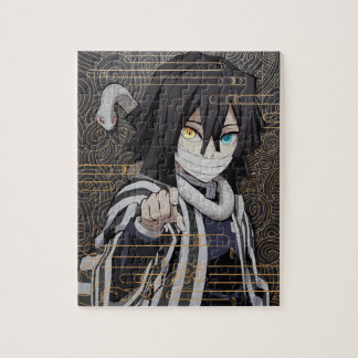 Obanai Iguro Gold Jigsaw Puzzle