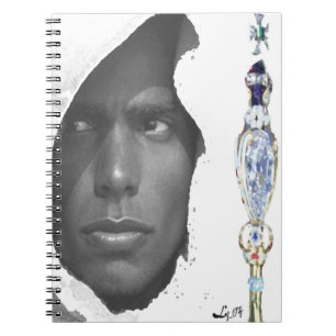 OBATALA CETRO BY LIZ LOZ SPIRAL NOTEBOOK