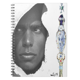 OBATALA CETRO BY LIZ LOZ SPIRAL NOTEBOOK